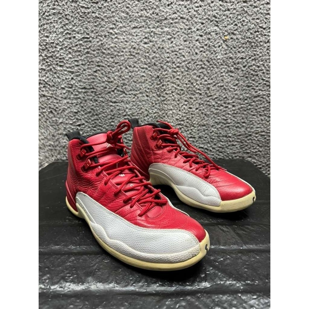 Nike Air Jordan 12 Retro Gym Red Basketball Sneakers 130690-600 Mens Size 10 US